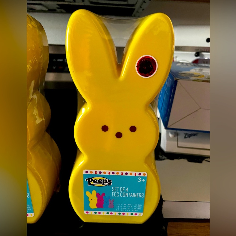 Peep Easter Nesting Bunny Set of 4 NEW